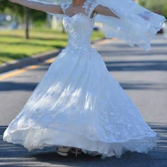 Wedding Dress Anne Jean-Michel Haute Coture - Picture 9 of 11